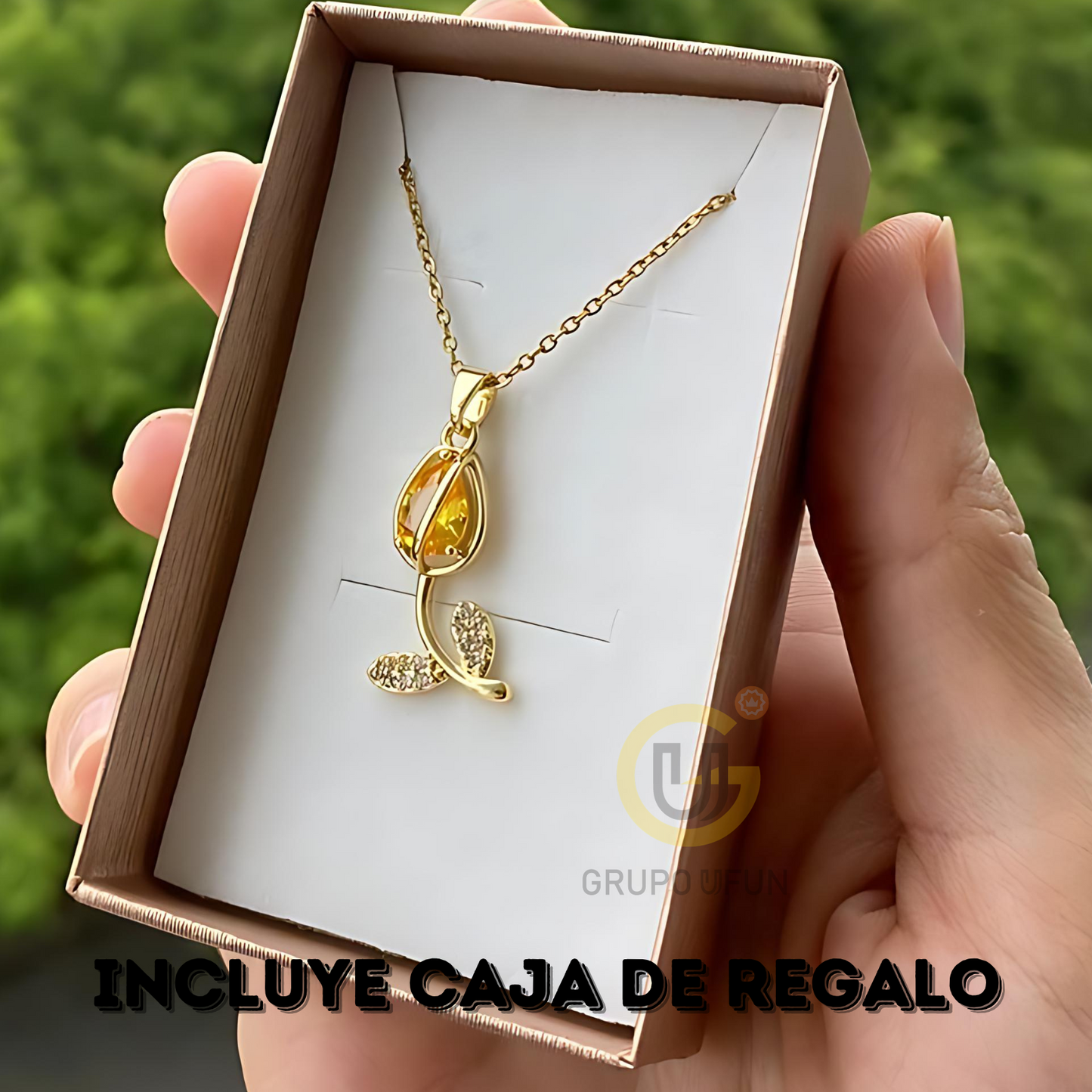 Collar Flor Tulipán